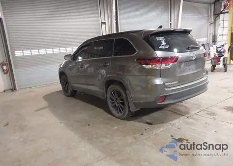 2019 Toyota Highlander Se from USA, damaged, VIN 5TDJZRFH9KS566170